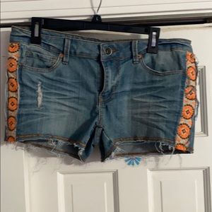 Jean shorts